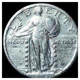 1923-S Standing Liberty Quarter  NEARLY UNCIRCULA