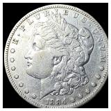 1884-S Silver Morgan Dollar LIGHTLY CIRCULATED