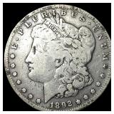 1892-S Silver Morgan Dollar NICELY CIRCULATED