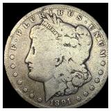 1891-CC Silver Morgan Dollar NICELY CIRCULATED