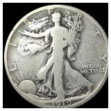 1919-S Silver Walking Liberty Half Dollar  NICELY