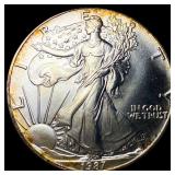 1987 1 oz Silver American Eagle $1 GEM BU