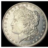 1886 Silver Morgan Dollar CHOICE AU