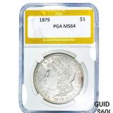 1879 Morgan Silver Dollar PGA MS64