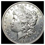 1901 Silver Morgan Dollar CLOSELY  UNCIRCULATED
