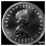 1978 Canada Silver Dollar XI Commonwealth Games