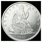 1841-O Silver Seated Liberty Half Dollar  CLOSELY