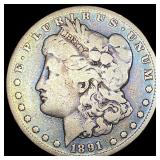 1891-CC Silver Morgan Dollar NICELY CIRCULATED