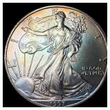 1997 1 oz Silver American Eagle $1 GEM BU