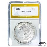 1889 Morgan Silver Dollar PGA MS64