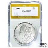 1888 Morgan Silver Dollar PGA MS63