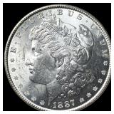 1887 Morgan Silver Dollar UNCIRCULATED