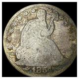 1854-O Silver Half Dollar NICELY CIRCULATED