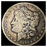 1890-CC Silver Morgan Dollar LIGHTLY CIRCULATED