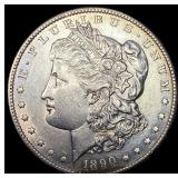 1890 Morgan Silver Dollar CLOSELY UNCIRCULATED