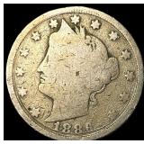 1886 Liberty Head Nickel NICELY CIRCULATED