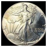 1987 1 oz Silver American Eagle $1 UNCIRCULATED