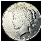 1925-S Silver Peace Dollar UNCIRCULATED