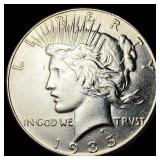 1935 Silver Peace Dollar UNCIRCULATED