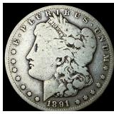 1891-CC Silver Morgan Dollar NICELY CIRCULATED