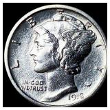 1918-S Silver Mercury Dime UNCIRCULATED