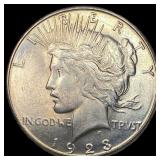 1923-S Silver Peace Dollar UNCIRCULATED