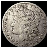 1886-O Silver Morgan Dollar ABOUT  UNCIRCULATED
