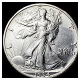 1934-S Silver Walking Liberty Half Dollar  CHOICE