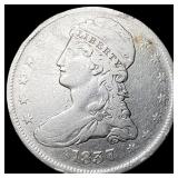 1837 Capped Bust Half Dollar ABOUT  UNCIRCULATED