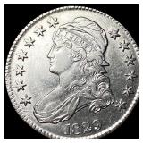 1829 Capped Bust Half Dollar CLOSELY  UNCIRCULATE