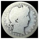 1896 Barber Quarter NICELY CIRCULATED