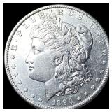 1890-CC Silver Morgan Dollar CLOSELY UNCIRCULATED