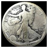 1917 Walking Liberty Half Dollar NICELY CIRCULATED