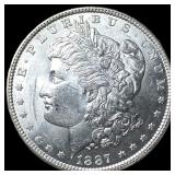 1887 Silver Morgan Dollar UNCIRCULATED