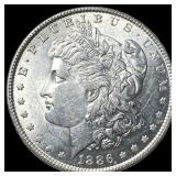 1886 Silver Morgan Dollar UNCIRCULATED