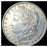 1902 Morgan Silver Dollar CLOSELY UNCIRCULATED
