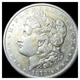 1878-S Silver Morgan Dollar NEARLY UNCIRCULATED