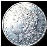 1901-S Silver Morgan Dollar CLOSELY UNCIRCULATED