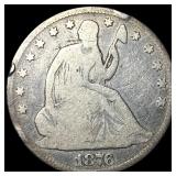 1876 Seated Liberty Half Dollar NICELY CIRCULATED