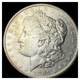 1901 Silver Morgan Dollar CLOSELY UNCIRCULATED
