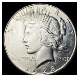 1928-S Silver Peace Dollar UNCIRCULATED