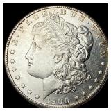 1900-S Silver Morgan Dollar CLOSELY UNCIRCULATED