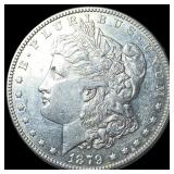 1879-S Silver Morgan Dollar CLOSELY UNCIRCULATED