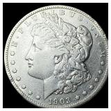 1903-S Silver Morgan Dollar LIGHTLY  CIRCULATED