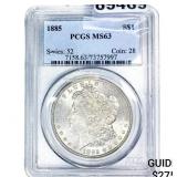 1885 Morgan Silver Dollar NGC MS63