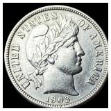 1903-O Silver Barber Dime NEARLY UNCIRCULATED