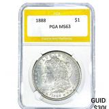 1888 Morgan Silver Dollar PGA MS63