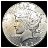 1928 Peace Silver Dollar CLOSELY UNCIRCULATED