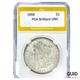 1898 Morgan Silver Dollar PGA Brilliant UNC