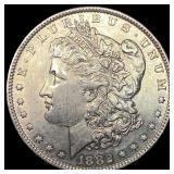 1882-S Silver Morgan Dollar CLOSELY UNCIRCULATED